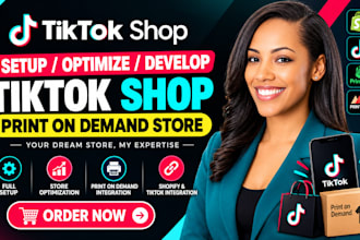 setup tiktok shop printify printful tiktok shop ads print on demand product