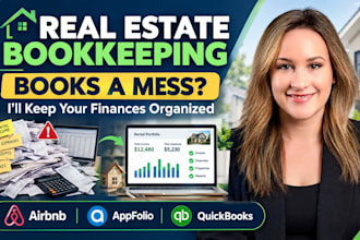 setup real estate bookkeeping in airbnb appfolio and quickbooks
