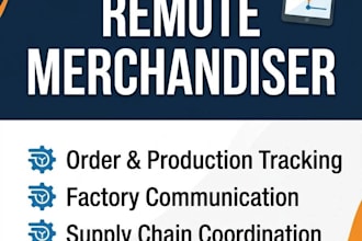 apparel merchandising support from development to production