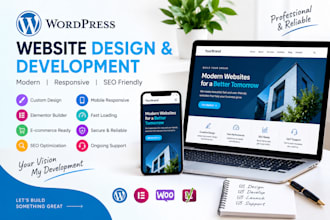 design redesign and develop responsive wordpress websites