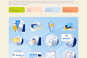 create product illustrations for digital product