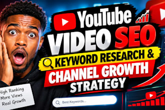 yt video SEO research youtube channel  key growth strategy