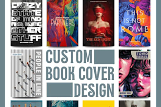 do amazon kdp book cover design, ebook cover, kindle book cover design