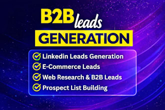do b2b lead generation, linkedin leads, targeted lead gen