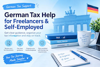 do elster german tax returns and tax for expats, freelancer tax, self employed