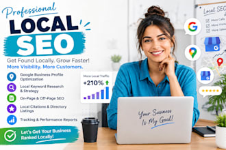 do professional local SEO and google maps ranking