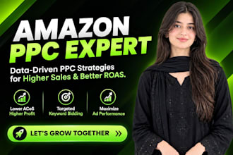be your amazon PPC expert to manage and optimize amazon PPC campaigns