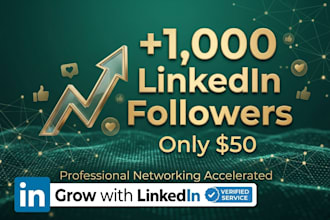grow your 1000 linkedin followers safe