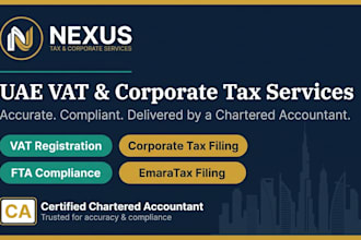be your trusted ca for uae vat and corporate tax compliance