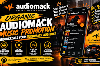 do organic audiomack music promotion and increase your audiomack audience