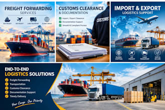 provide freight forwarding logistics and customs clearance services