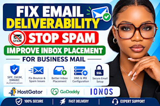 fix email deliverability stop spam improve inbox placement for business mail