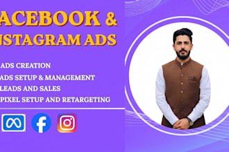 manage your meta ads entirely, facebook and instgram ads compaign