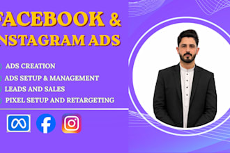 manage your meta ads entirely, facebook and instgram ads compaign