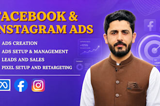 manage your meta ads entirely, facebook and instgram ads compaign
