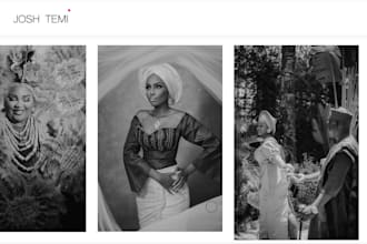 build a gallery website for you to document your memories