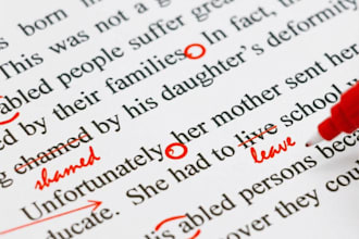 correct your grammar and spelling