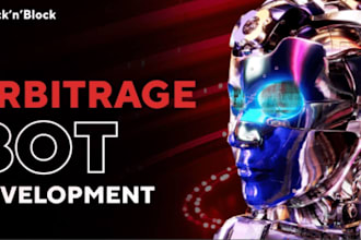 build crypto arbitrage bot, dex arbitrage bot, arbitrage bot on sol, eth, bsc