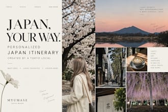 create a personalized japan itinerary like a tokyo local