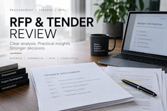 review your rfp tender or procurement document professionally