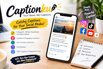 write engaging social media captions