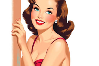 pin up girl and pin up girl