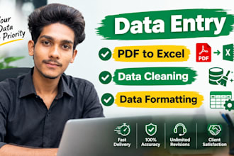 do clean, format and pdf to excel