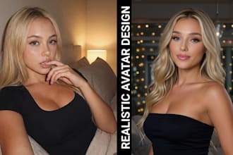 create a 10k dollars per month ai model ai influencer realistic ai avatar design