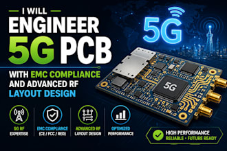 engineer 5g pcb with emc compliance and advanced rf layout design