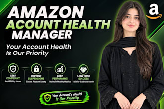 fix amazon listing issues, violations, errors and account health issues