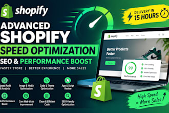 do advanced shopify speed optimization SEO and performance boost in 15 hours