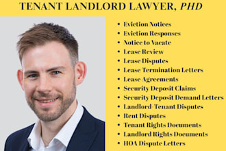 landlord tenant lawyer for eviction, security deposit, lease disputes,hoa lawyer