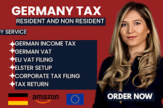 do german tax return, vat registration, vat id, lucid, oss and corporate tax