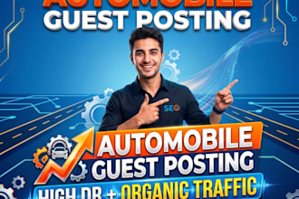 do automobile guest posting on top blogs for automobile backlinks