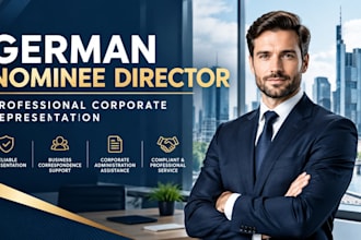 provide a professional german nominee director for your company