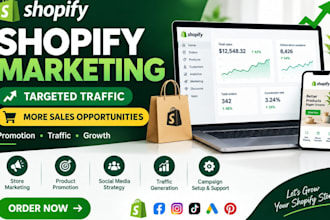 do shopify marketing shopify traffic shopify sales and shopify promotion