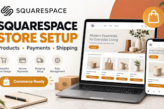 set up your squarespace online store for ecommerce