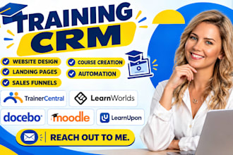 setup training lms trainercentral learnworlds talentlms docebo learnupon moodle
