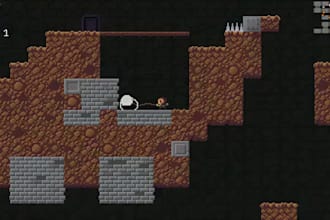 develop 2d or 3d game in godot engine, and web platforms
