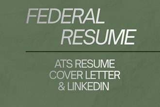 write a winning federal resume for jobs application