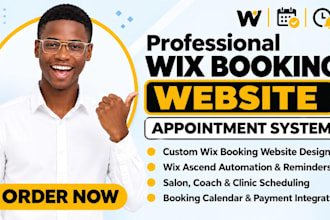 build wix booking website, wix appointment scheduling online booking automation