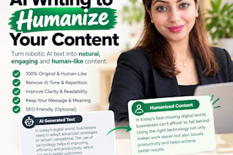 humanize ai content, essay or article