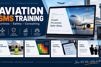 aviation SMS presentation, safety training for airlines and aviation consultants