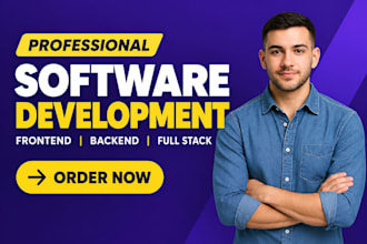 software development, front end backend developer, full stack developer