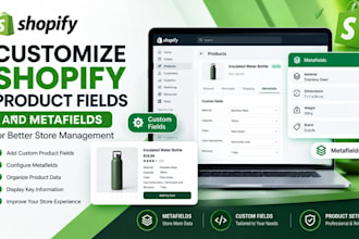 customize shopify product fields and metafields for your store