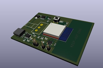 design your custom pcb schematic and layout in kicad