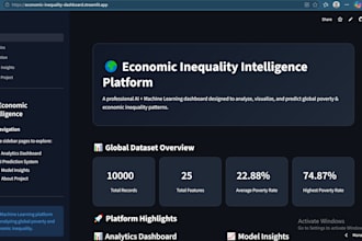 build an ai data science dashboard with python