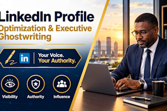 write linkedin content and ghostwrite for executives