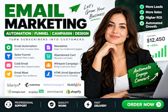 do email automation HTML email signature sales funnel cold email and email blast