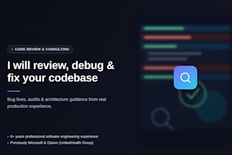 review, debug, and fix your codebase